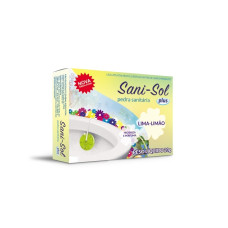 Pedra Sanitária 20g Sani Sol Lima Limão - Adesul